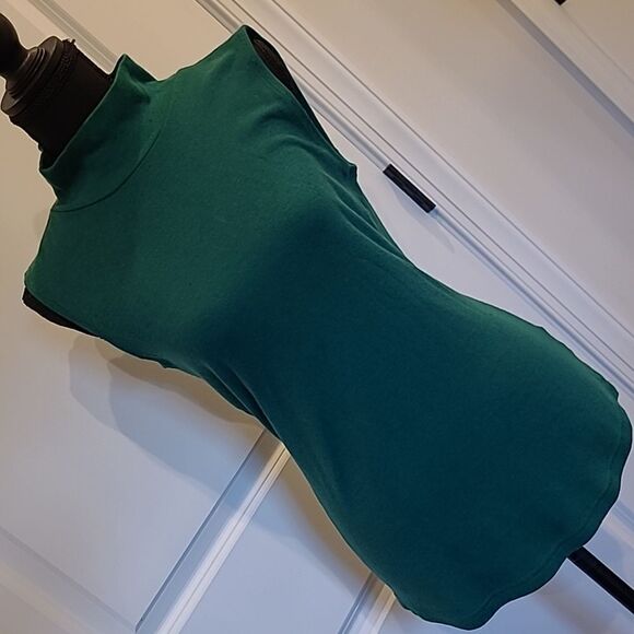 Croft&Barrow  sz S mock turtleneck tunic top - Picture 1 of 7